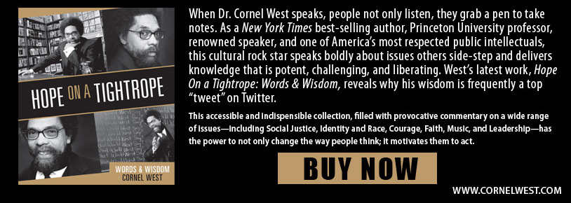 Hope On A Tightrope by Cornel West